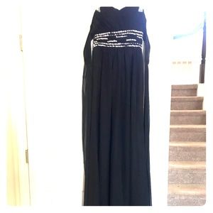 Beautiful Black Sequined Gown